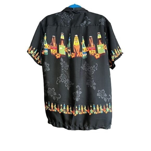 Men's High Surf Hawaiian Style Beer Ale Shirt, Size Medium - Picture 8 of 8